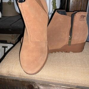 Sorel Women's Brown Ankle Booties